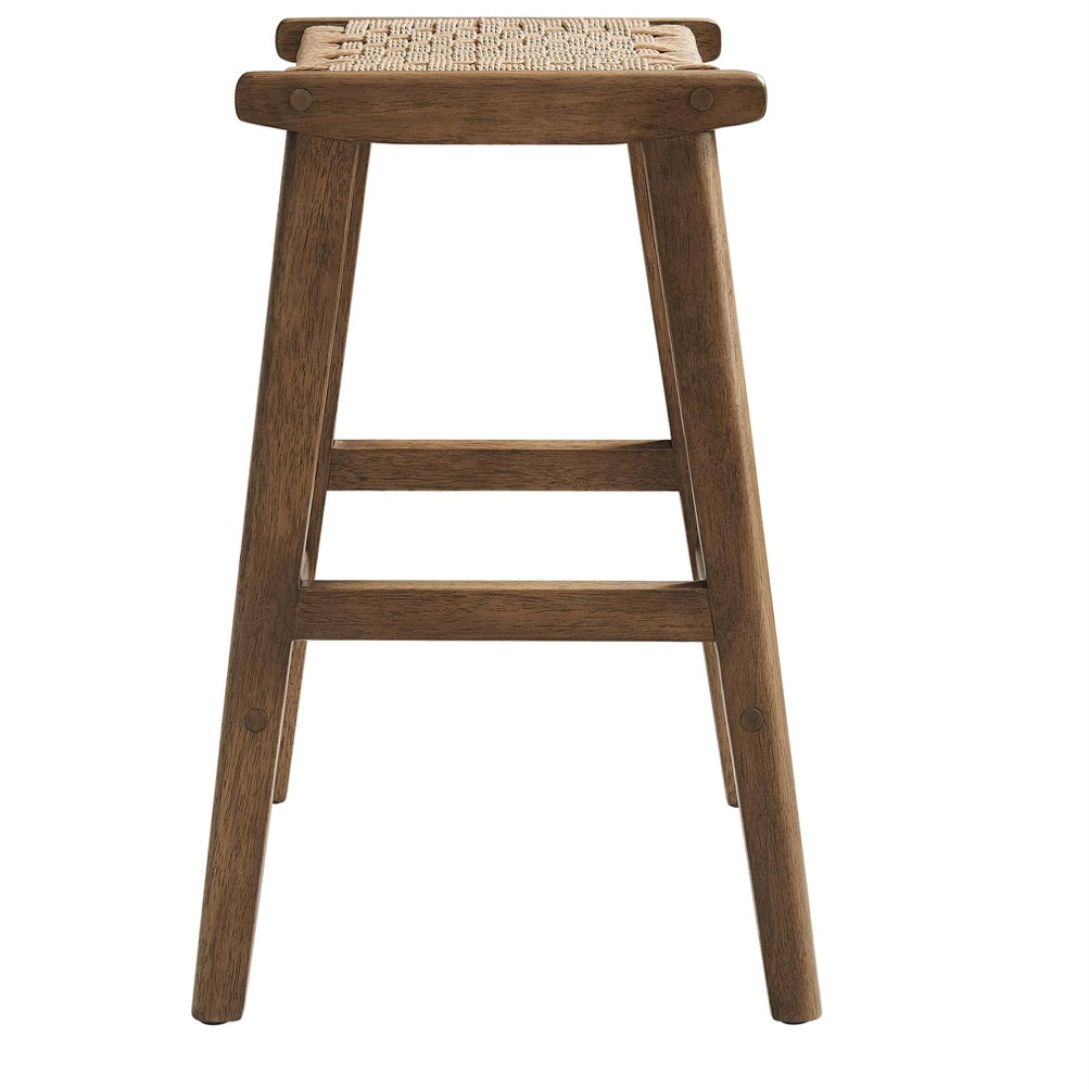 Saoirse Woven Rope Stool