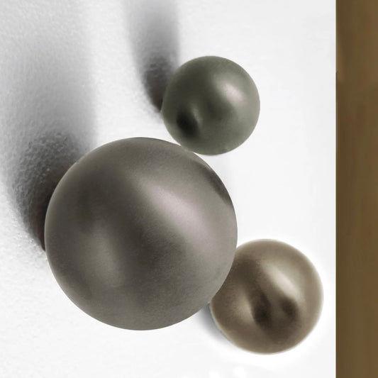 Wall Play Orbs Set of 10 - Matte Black