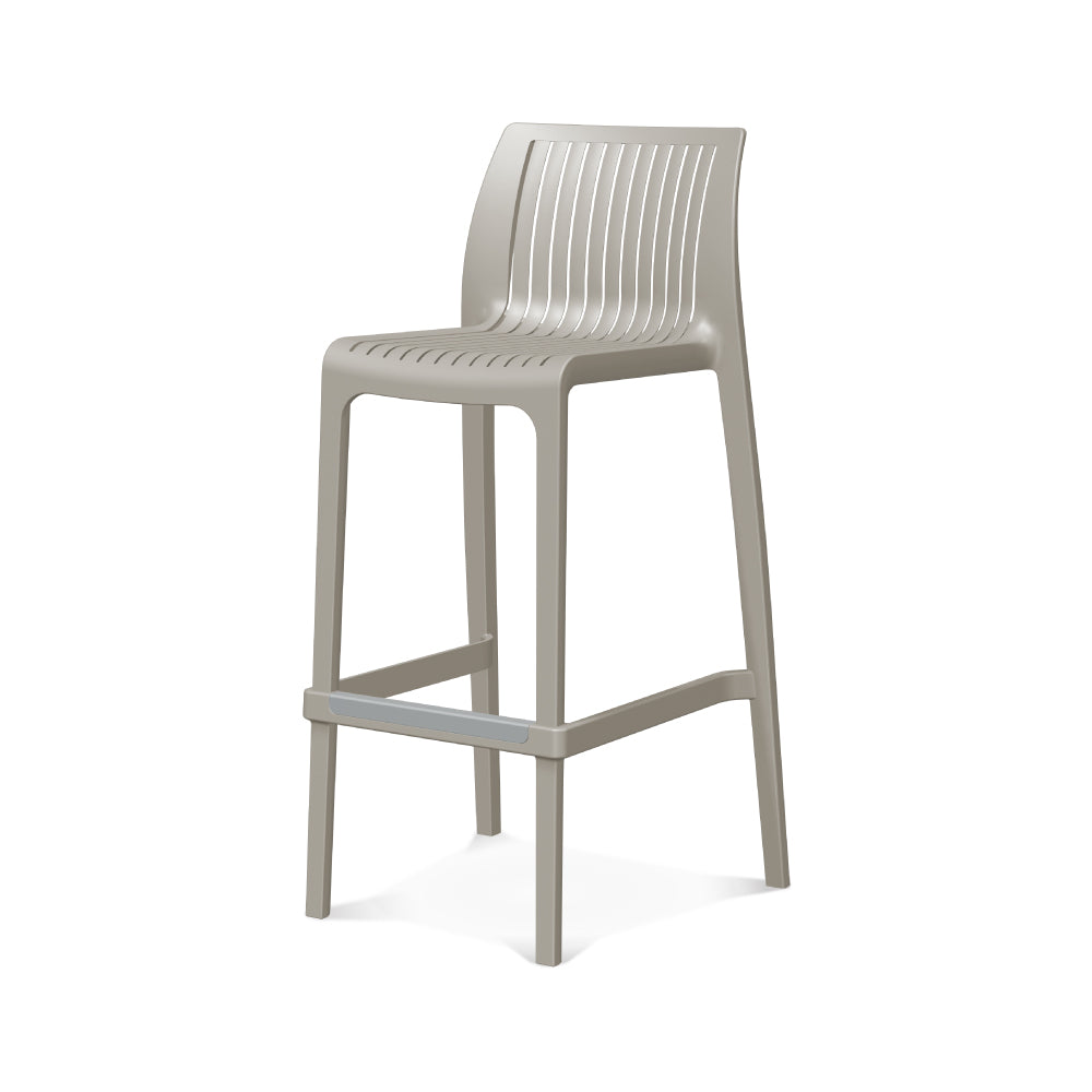 Milos Resin Bar Stool