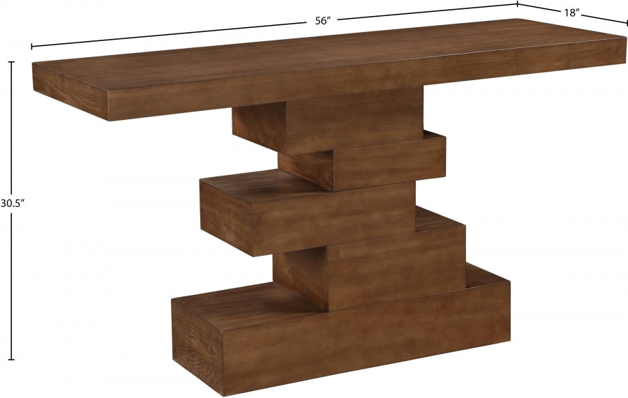 Westmount Ash Veneer Console table