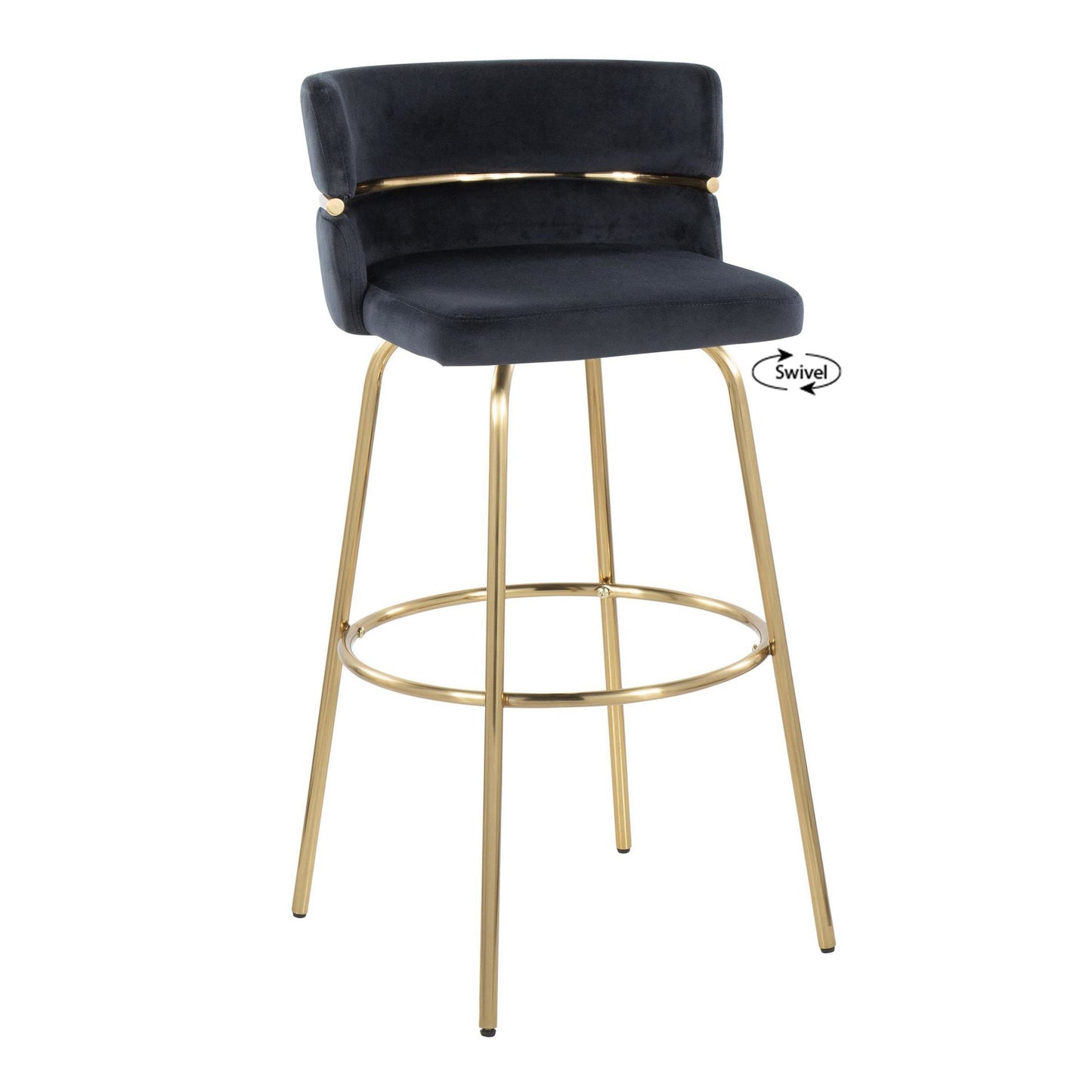 Cinch Claire 30” Fixed Height Barstool