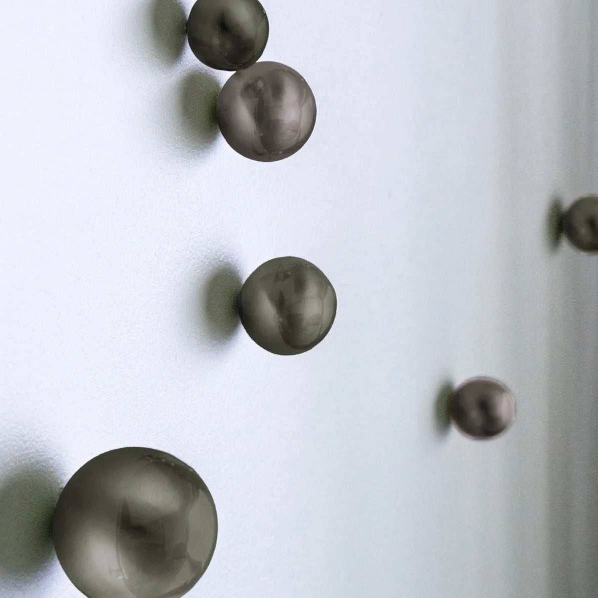 Wall Play Orbs Set of 10 - Matte Black