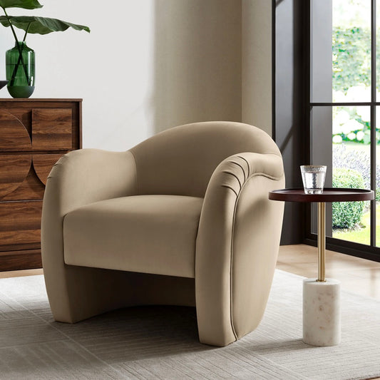 Compose Velvet Accent Chair