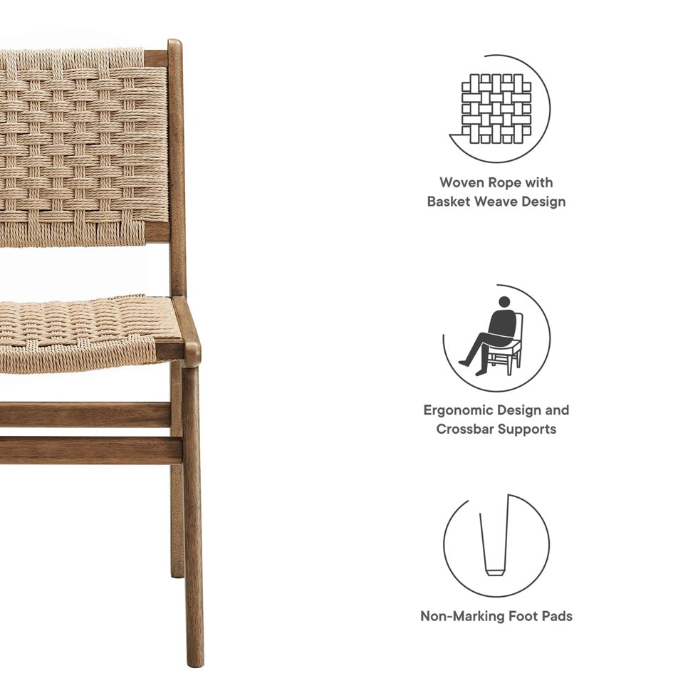 Saoirse Woven Rope Dining chair