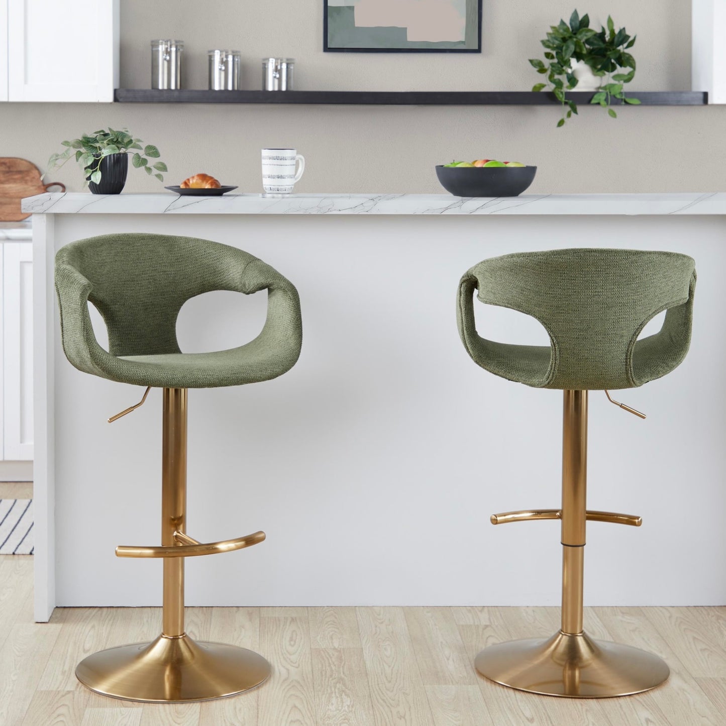 Curva Hydraulic Bar stool