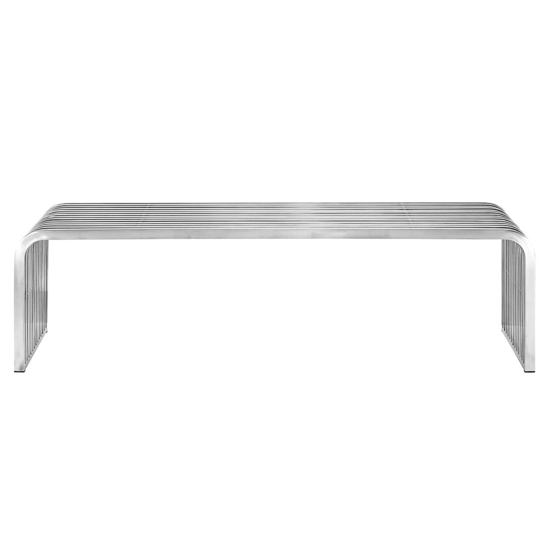 Pipe Stainless Steel Bench
