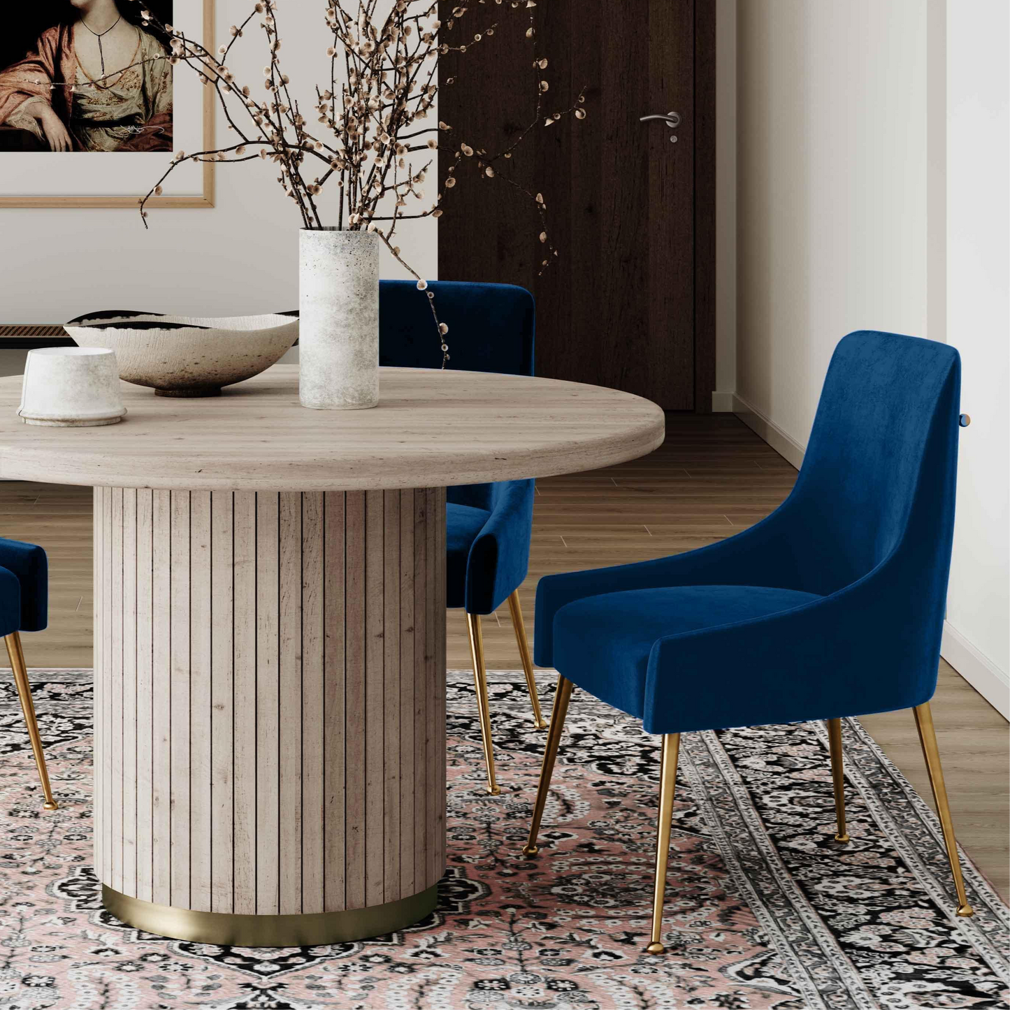 Beatrix Velvet Side Chair