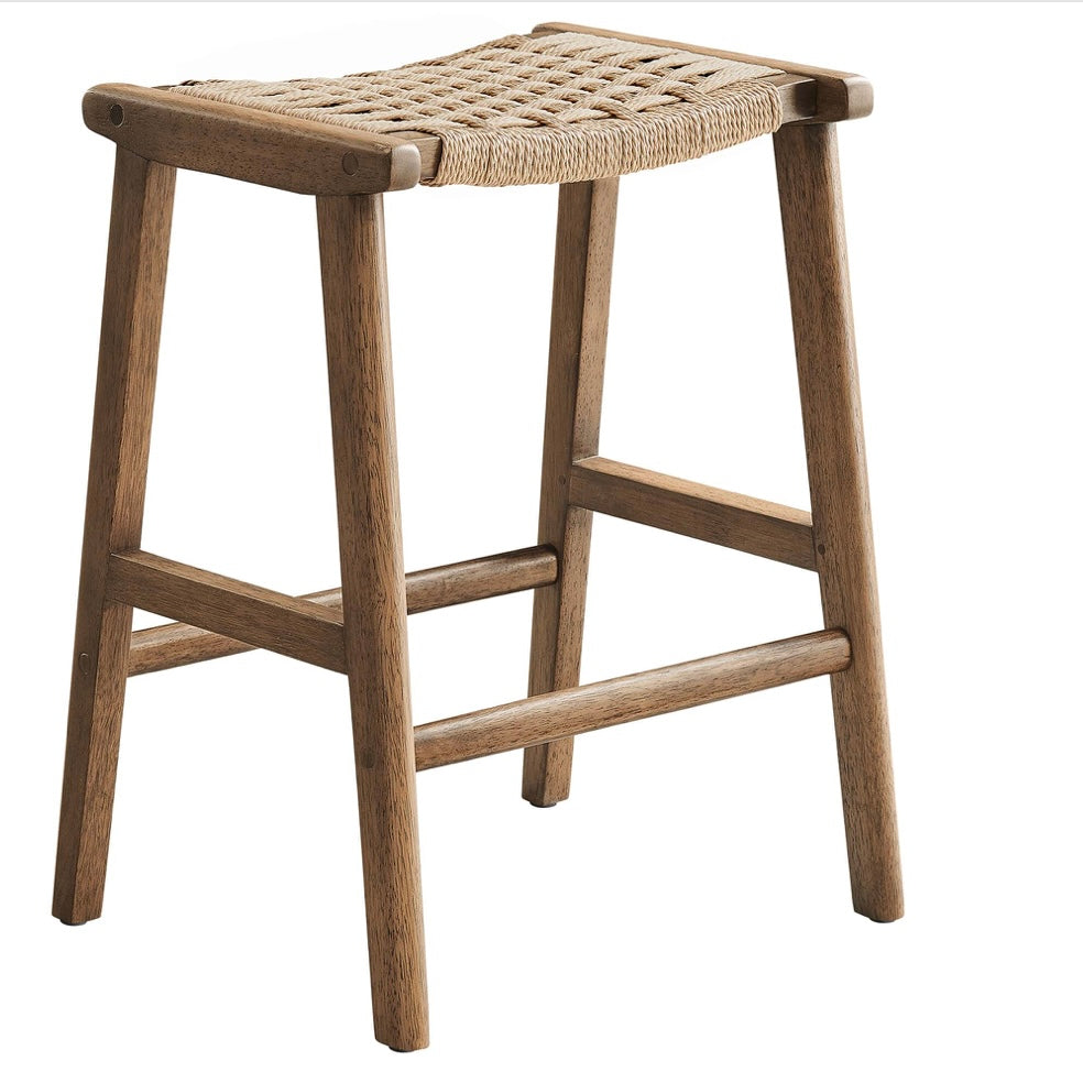 Saoirse Woven Rope Stool