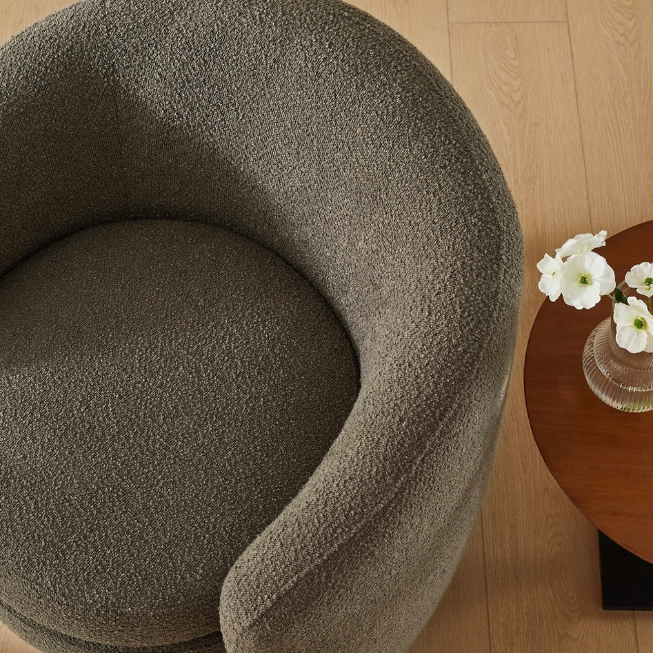 Affinity Upholstered Boucle Armchair