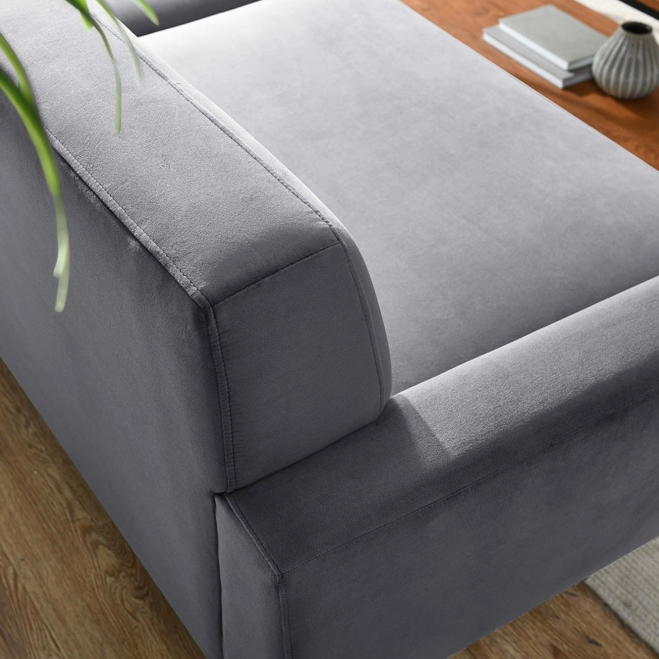 Engage Performance Velvet Sofa