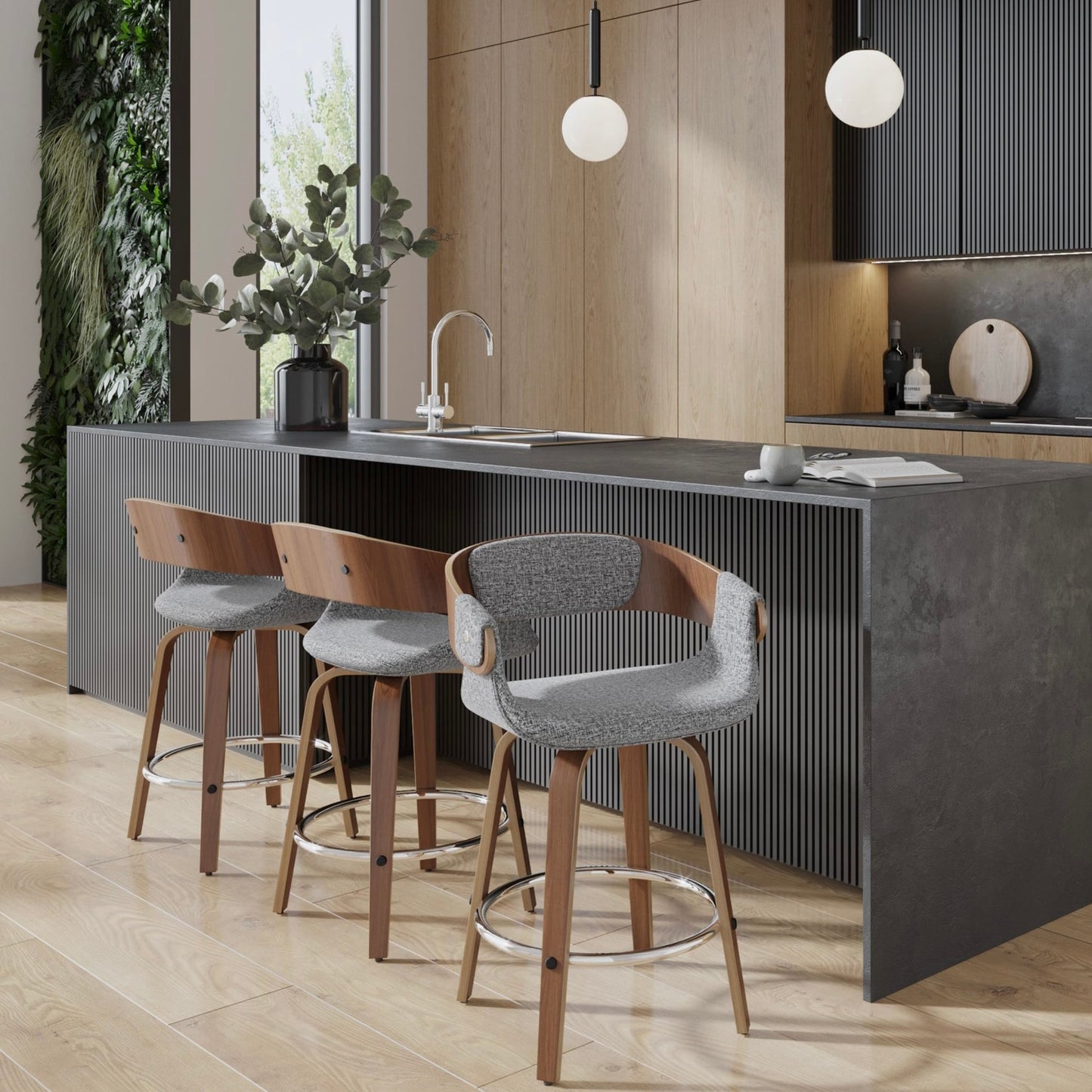 Elisa Fixed-Height Stool
