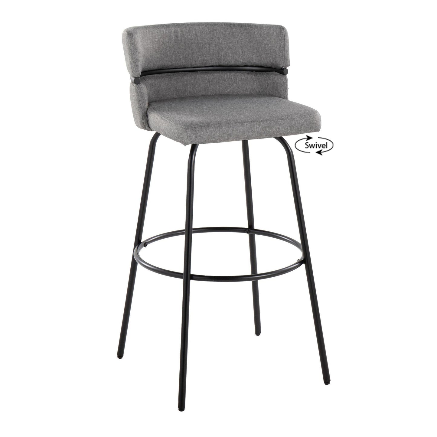 Cinch Claire 30” Fixed Height Barstool