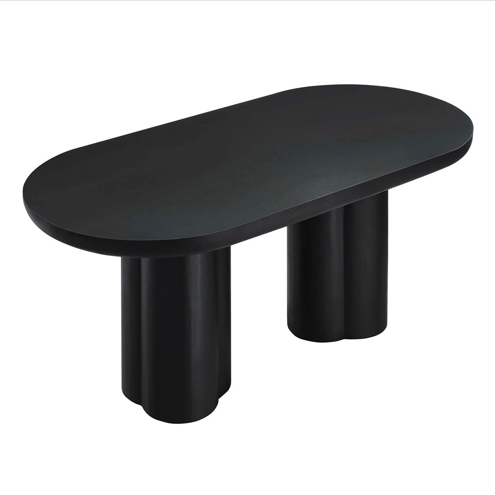 Caspian 72” Concrete Oval Table