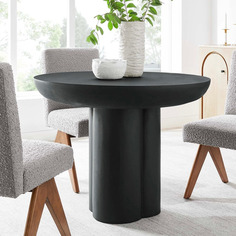Caspian 40” Round Concrete Dinning table