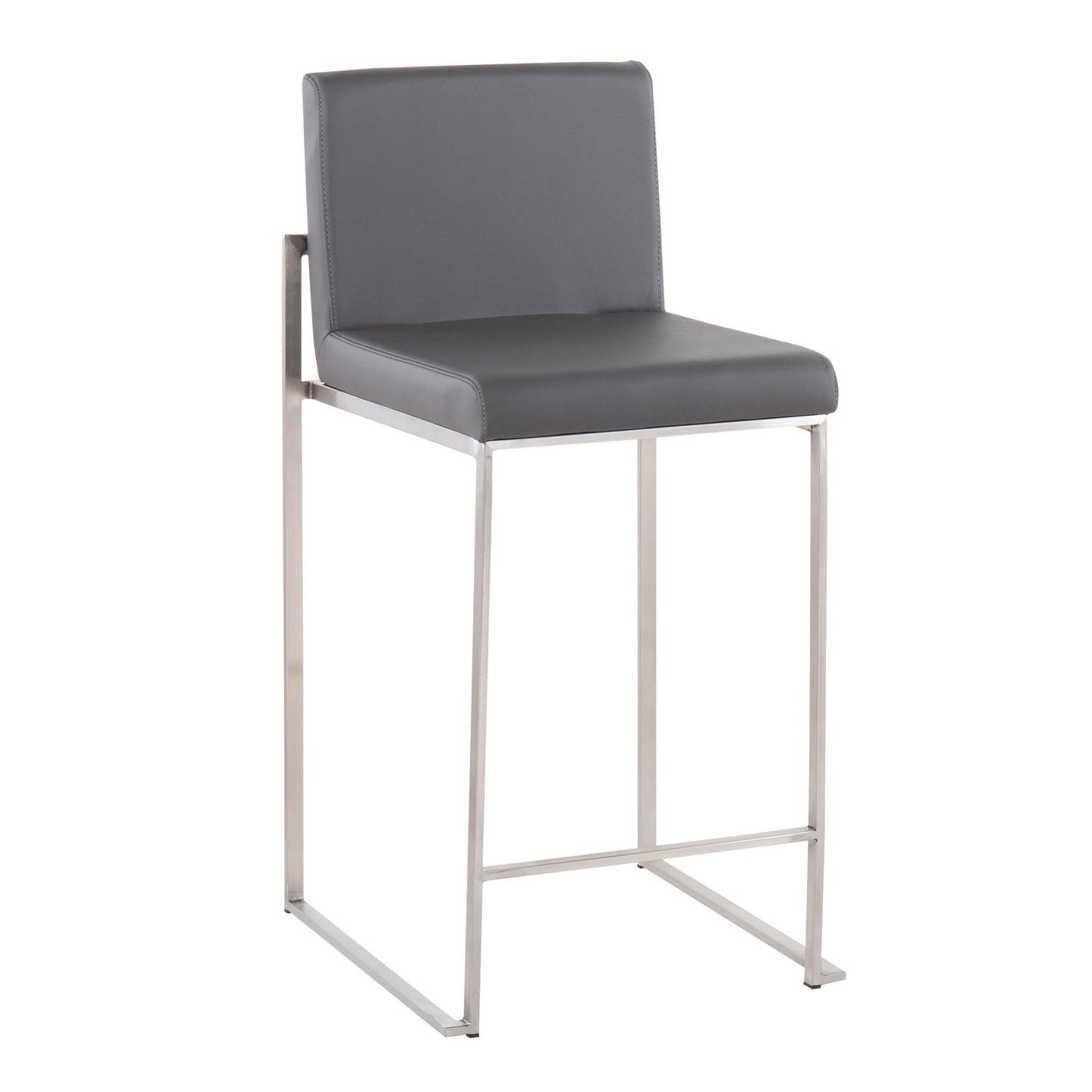 Fuji High back 26” Fixed-Height Counter Stool