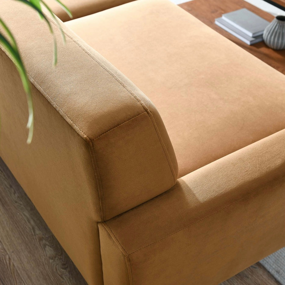 Engage Performance Velvet Sofa