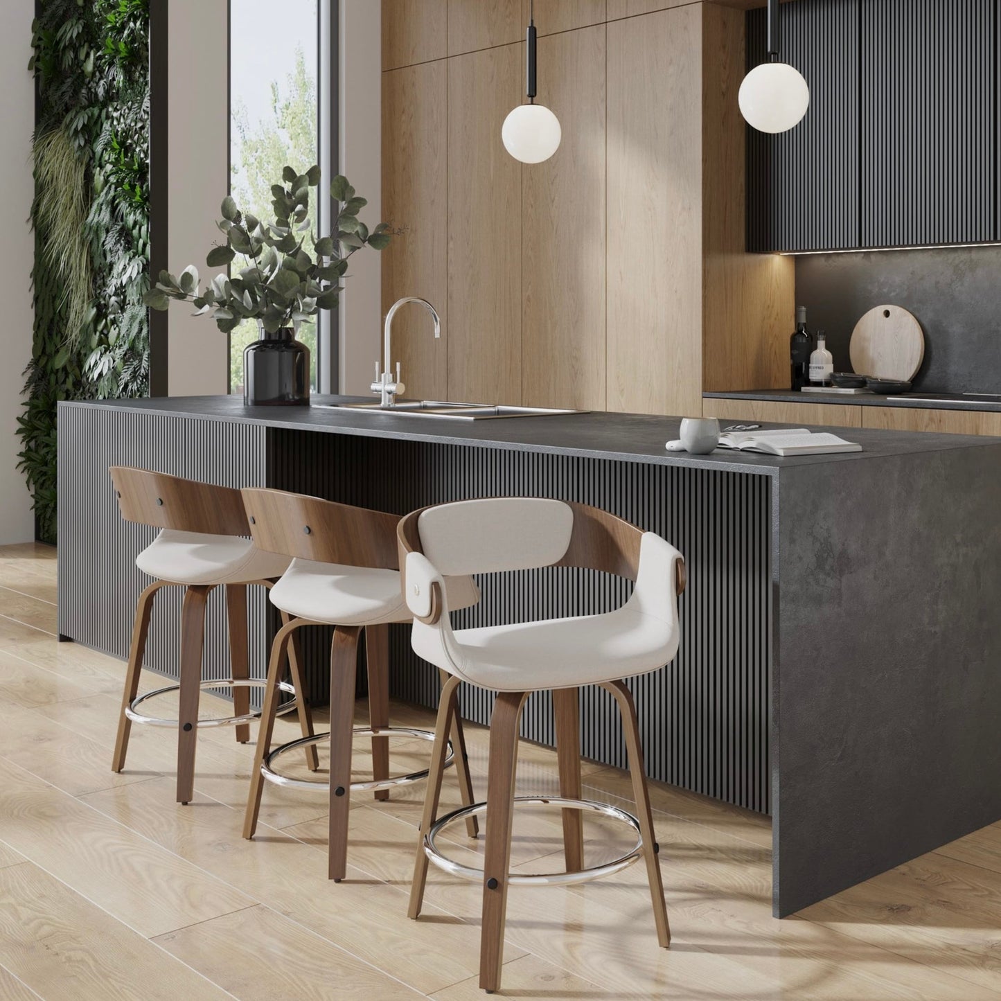 Elisa Fixed-Height Stool