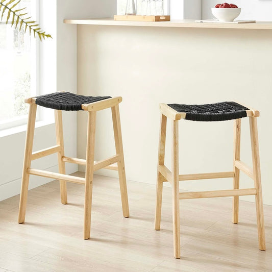 Saoirse Woven Rope Stool