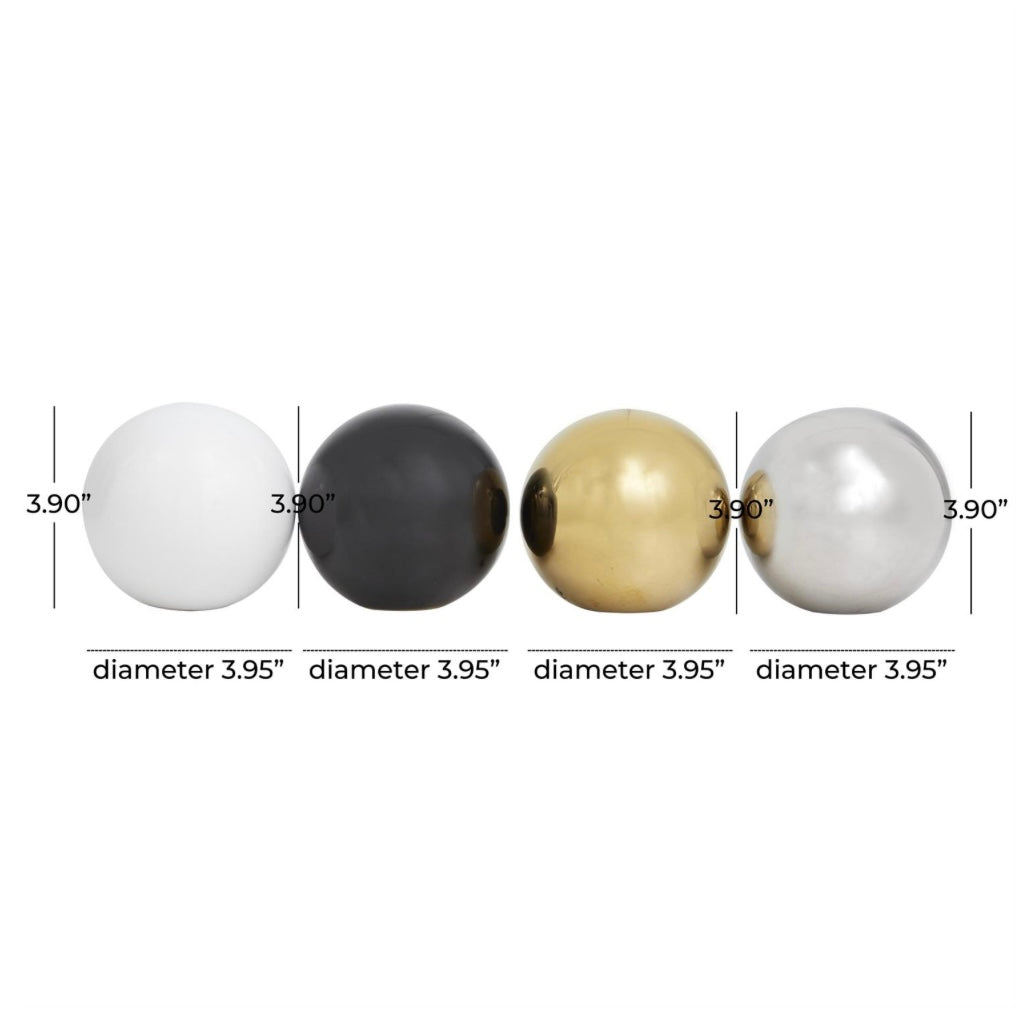 Metallic Multi Colored Spheres