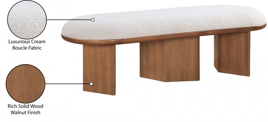 Wilshire Boucle Bench