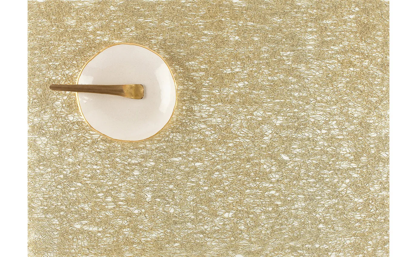 Metallic Lace Rectangle Placemat