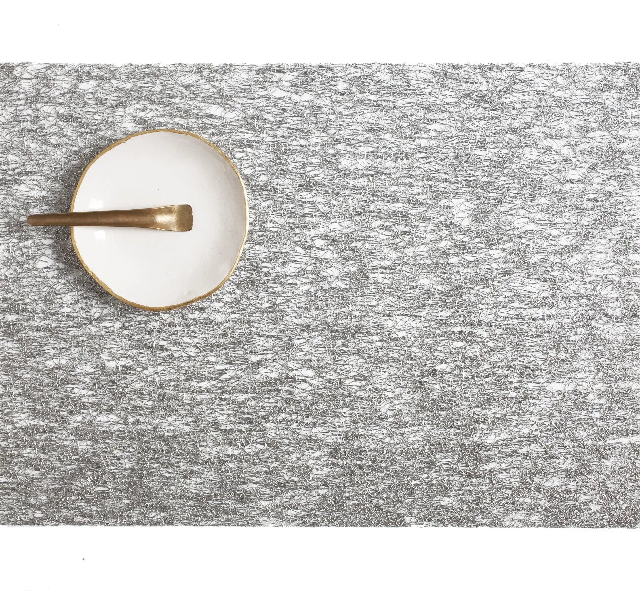 Metallic Lace Rectangle Placemat