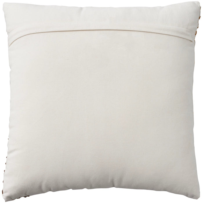 Cotton Leaf Fans 18x18 Throw Pillow