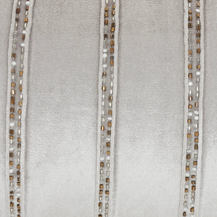Beaded Stripes 20x20 Throw Pillow