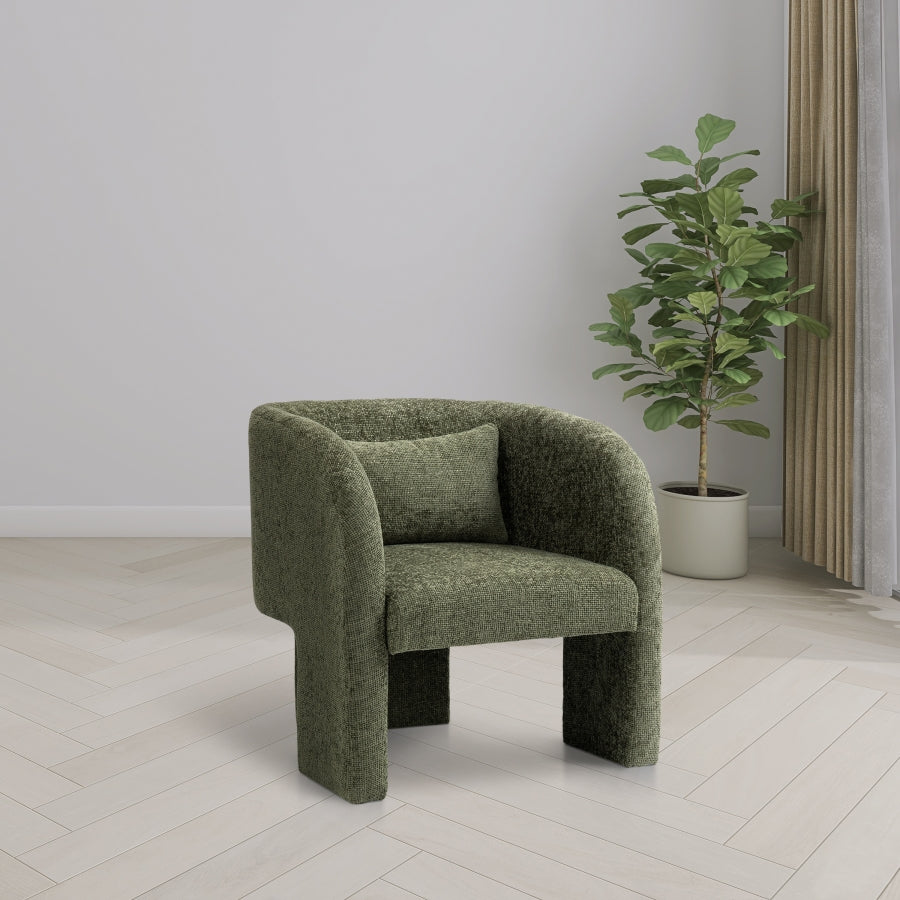 Sawyer Chenille Fabric Accent Chair