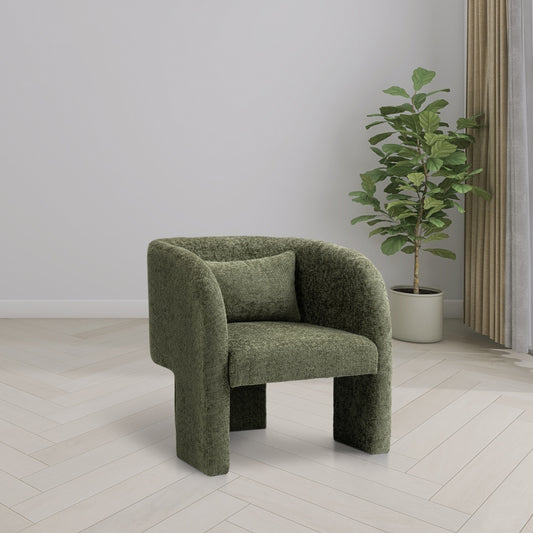 Sawyer Chenille Fabric Accent Chair