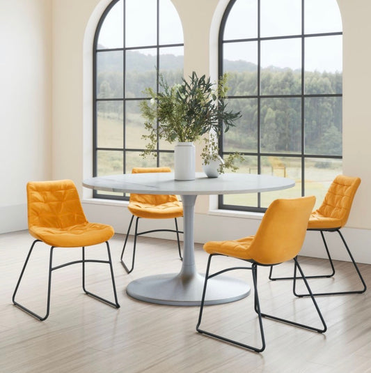Sillas de comedor en terciopelo