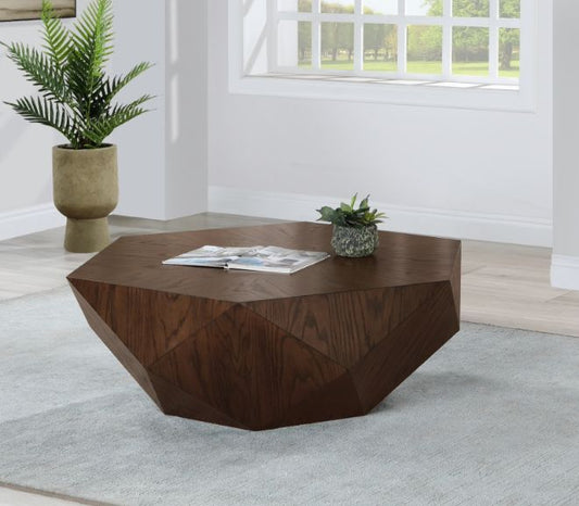 Diamante Oak Veneer Coffee Table