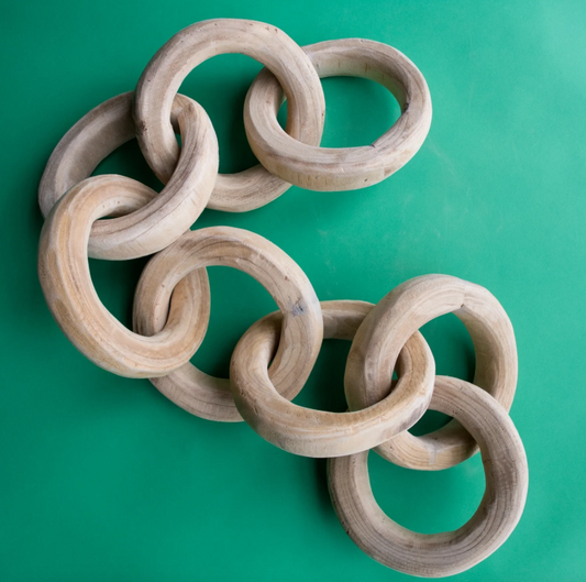 Wood Chain Links