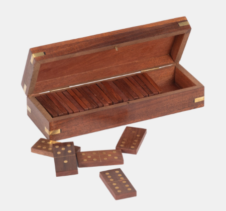 Juego de Dominó en Madera 8"x3"